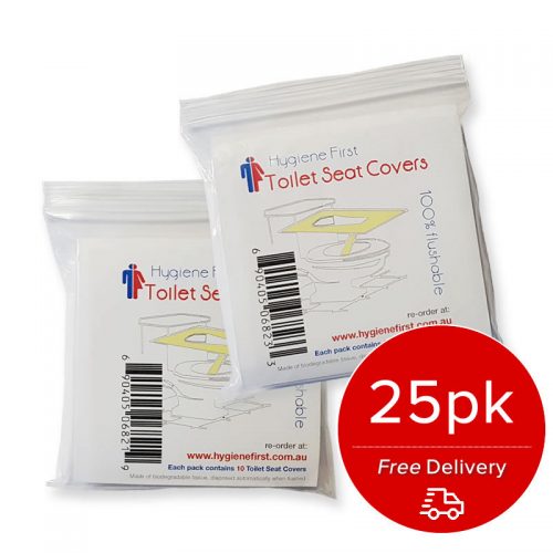 hygiene first toilet seat covers 25pcs