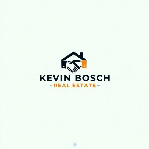 Flux Dev Design a warm approachable logo for Kevin Bosch Realt 3