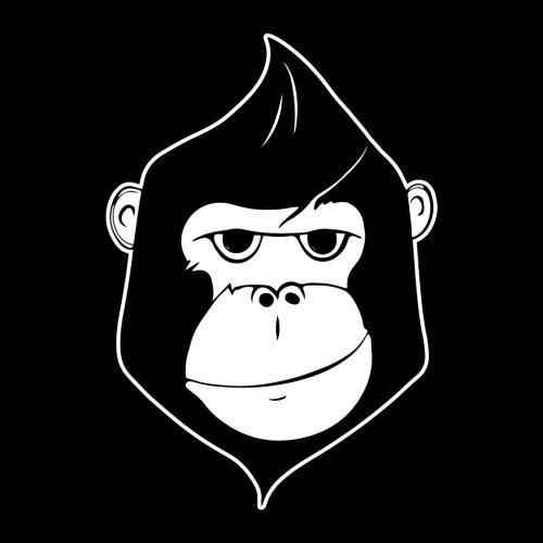 Gorilla Print Logo 1